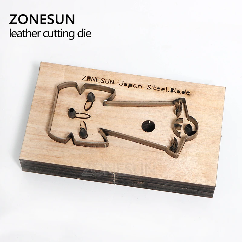 ZONESUN Cat индивидуальные кожаные режущие штампы DIY ремесло сборщик проводов