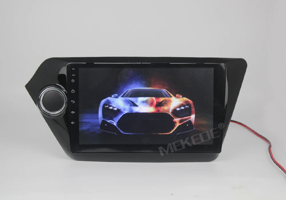 Perfect Quad Core 9 inch Android 7.1  Car GPS Navigation for Kia RIO K2 2010 2011 2012 2013 2014 2015 Radio Cassette Player WIFI 4G DVR 16