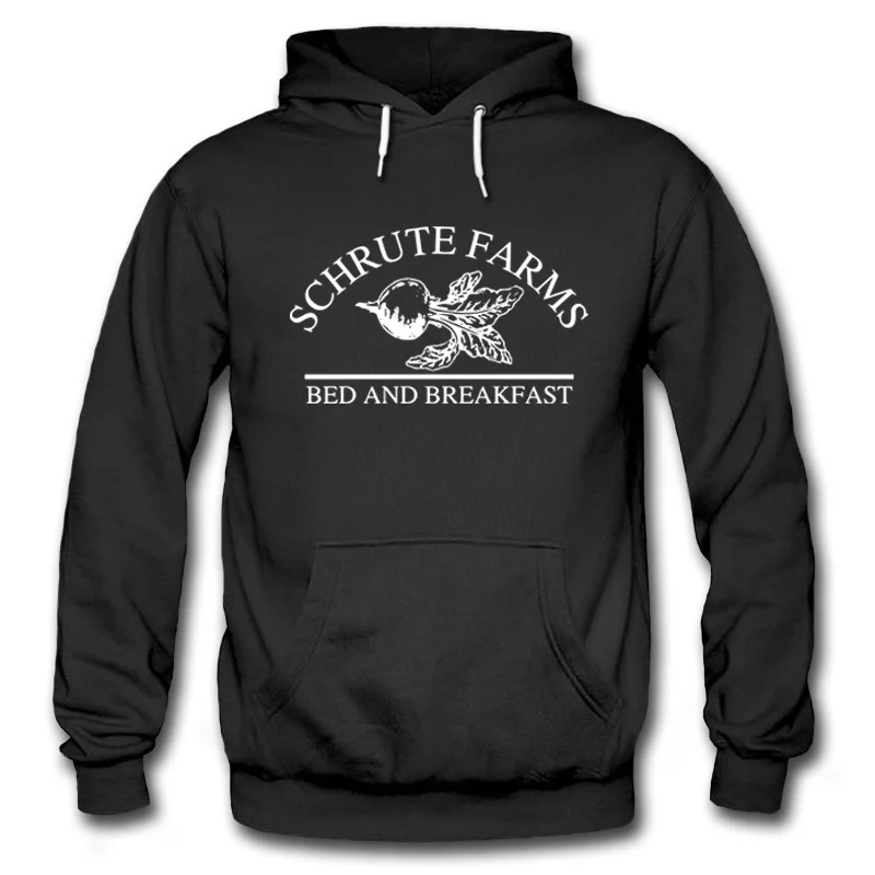 

Schrute Farms Hoodie for Men Women Tumblr Hoodies Sweatshirt The Office Dwight Schrute Dunder Mifflin Michael Scott Hoody Girls