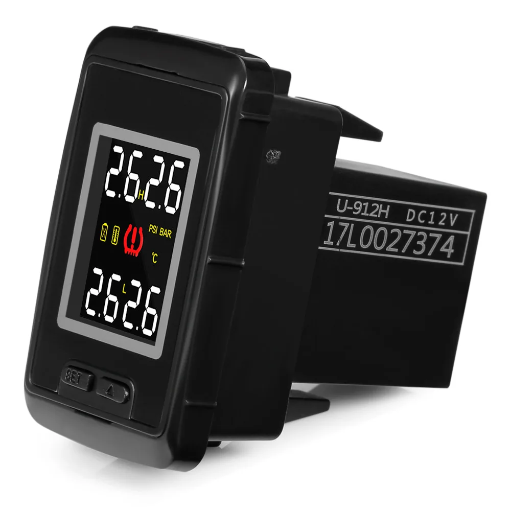 

New U912 Car Tire Pressure Monitoring System With 4 internal sensors for TOYOTA Auto Security Alarm Systems