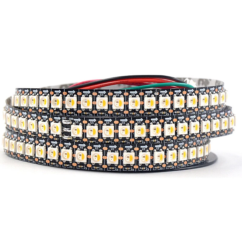 Модифицируемая светодиодная Пиксельная лента SK6812 MINI 5050 RGB RGBW 4 мм/5 мм RGBNW RGBWW WWA 60