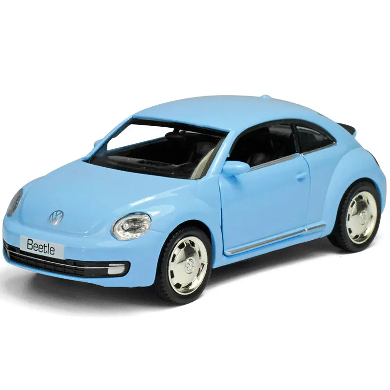 

1:36 Scale Diecast Alloy Metal Model Cars VW beetle New 2012 5" Die cast Model Cars Pull Back Car Toy Vehicles for children