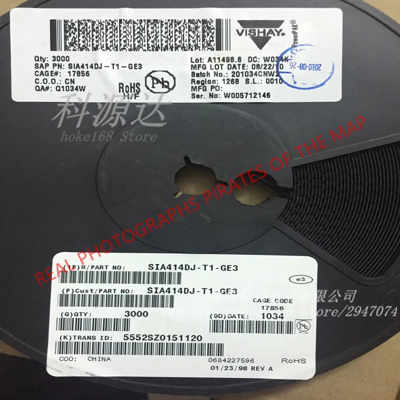 

10pcs SIA414DJ-T1-GE3 ACW SC70-6 SIA414 SIA414DJ QFN In Stock
