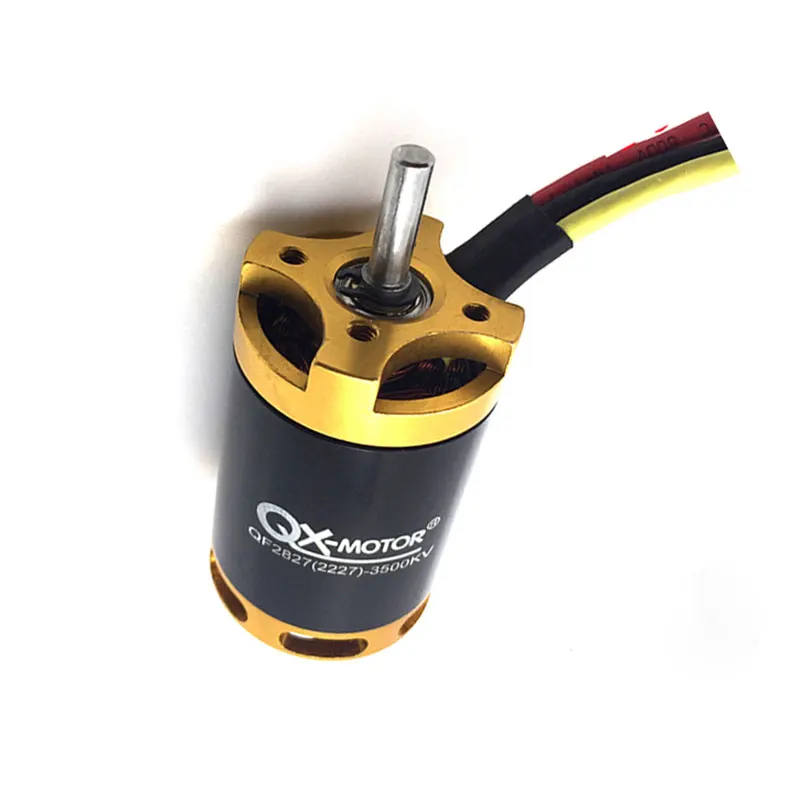 QX MOTOR Фирменная Новинка QC2827 3500KV бесщеточный двигатель для скоростного