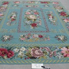 Ручной работы вязанное крючком шерстяное изделие ковры высокого качества 9'x12' дешевые цены на свадебные украшения