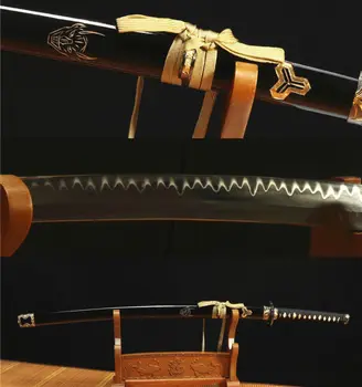 

KILL BILL SWORDS BILL'S 1095 CARBON STEEL CLAY TEMPERED BLADE VERY SHARP