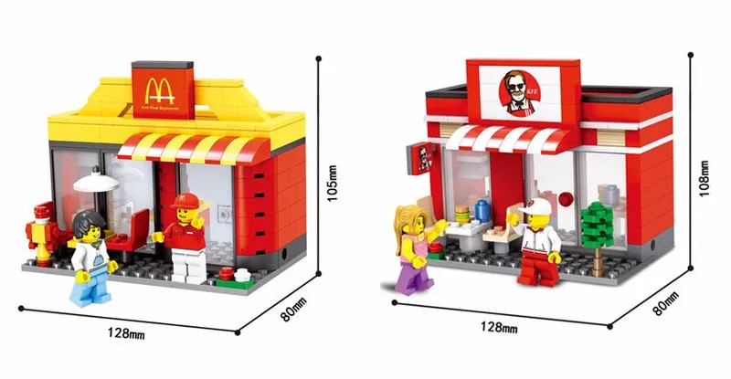 מתנה לילדים: דגמי תואם-לגו לבניה - חנות אפל / מקדונלדס / סטארבקס ועוד - החל מ-10.97 $ ! 4 TB2vUiztFXXXXb4XpXXXXXXXXXX_!!35811688