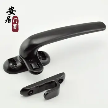 

Spring Aluminum Alloy steel sliding door and window handle lock handle lock handle 7 words