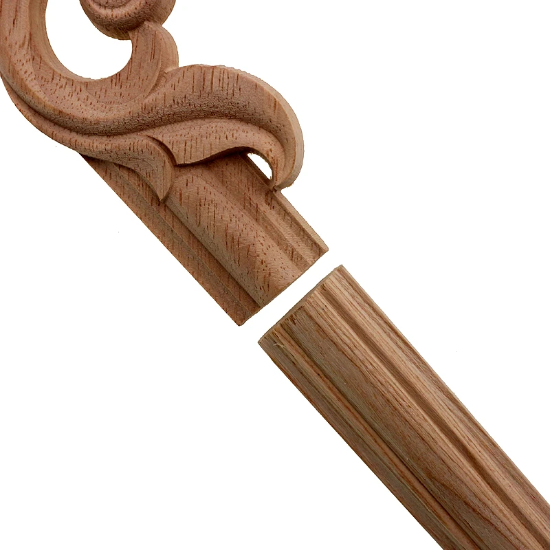 VZLX Antique Decorative Wood Appliques For Furniture Decor Cabinet Door Irregular Wooden Mouldings Flower Carving Figurine VZLX Antique Decorative Wood Appliques For Furniture Decor Cabinet Door Irregular Wooden Mouldings Flower Carving Figurine