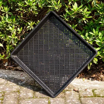 

1pc random color Flower Pots pot trays Plastic Creative Small Square for Succulent plants Nursery Pots