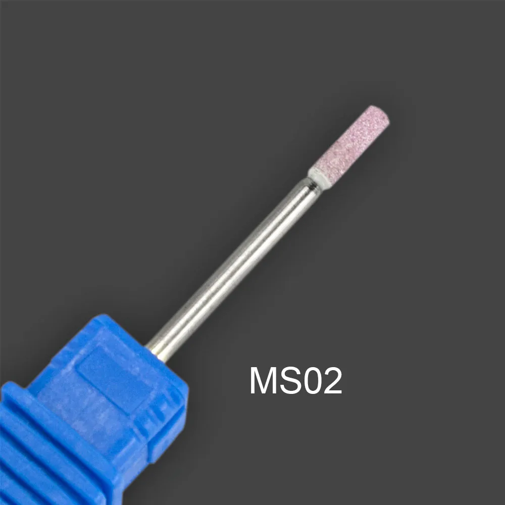 1 шт 10 стилей керамический камень резак для маникюра фрезерование электрическое сверло для ногтей 3/3" инструмент для чистки ногтей пилочка для TRMS01-10 - Цвет: MS02