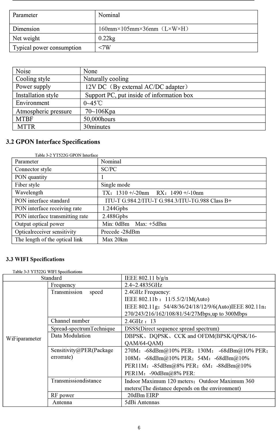 GPON ONU ONT 3FE+ 1GE+ Тел+ USB+ wifi оптический сетевой терминал