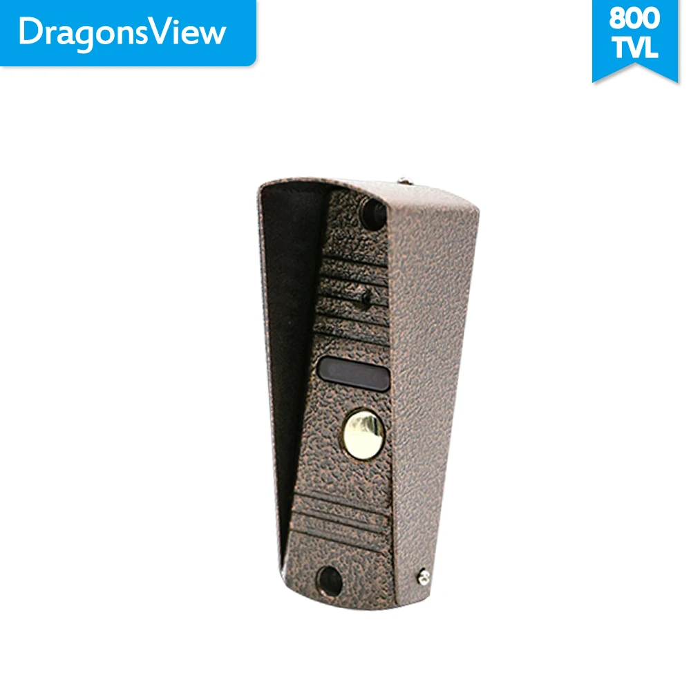 Видеодомофон Dragonsview 7 дюймов цветной ЖК дисплей металлическая наружная панель