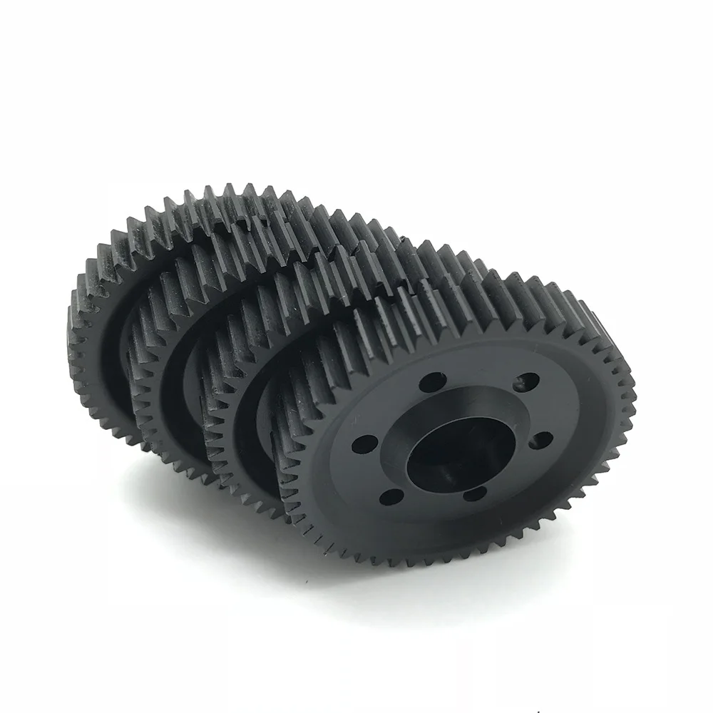 

Custom Black POM machining, CNC machined black POM gear