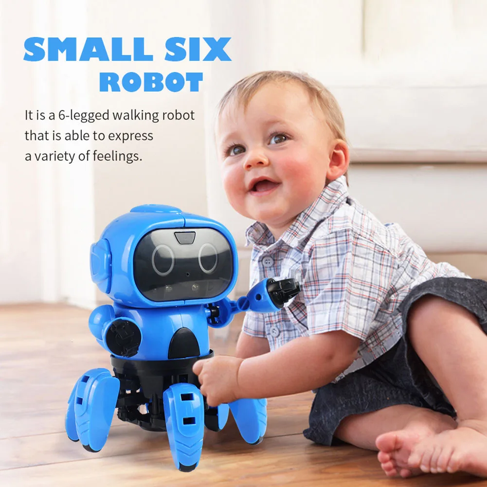 

1 Pcs DIY Assembled Electric Robot Follow with Gesture Sensor Obstacle Avoidance Children Toy YJS Dropship