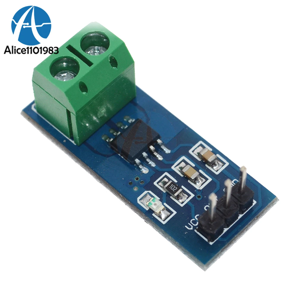 5A Range Current New Sensor Module ACS712 Module For Arduino Board ...