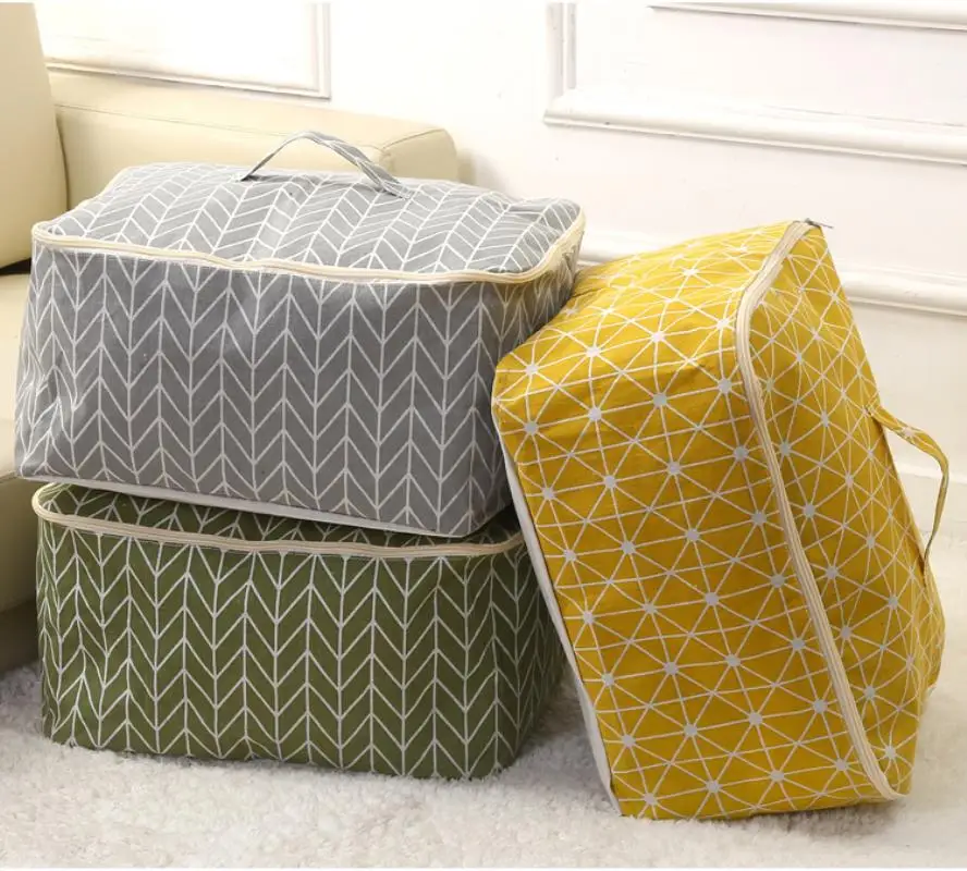 Quilt dust bag quilt sorting bag clothes storage bag foldable Storage Bag moving bag