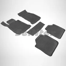 Для BMW 3-серии F34 GT 2012- резиновые коврики в салон автомобиля 5 шт./компл. Seintex 86535