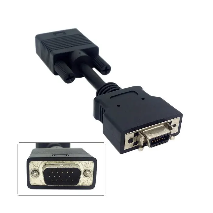 Computer Cable Japanese 14pin D configuration Connector Female to VGA RGB 15pin Male Adapter