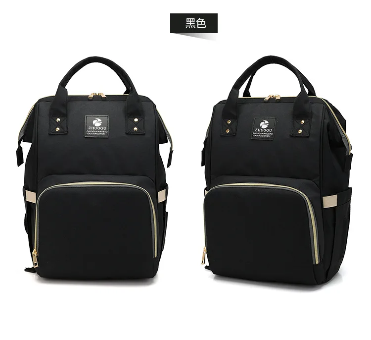 Fashion Mummy Diaper Bag Backpack Multifunction Maternity Nappy Bag Large Capacity Waterproof Travel Mom Organizer For Baby Care (27)