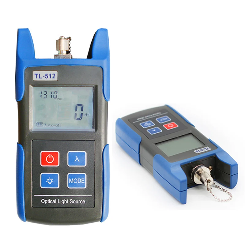 

TL512 Optical Light Source Laser Source 850/1300nm with FC (SC ST LC ) connector power meter, Fiber optic tester