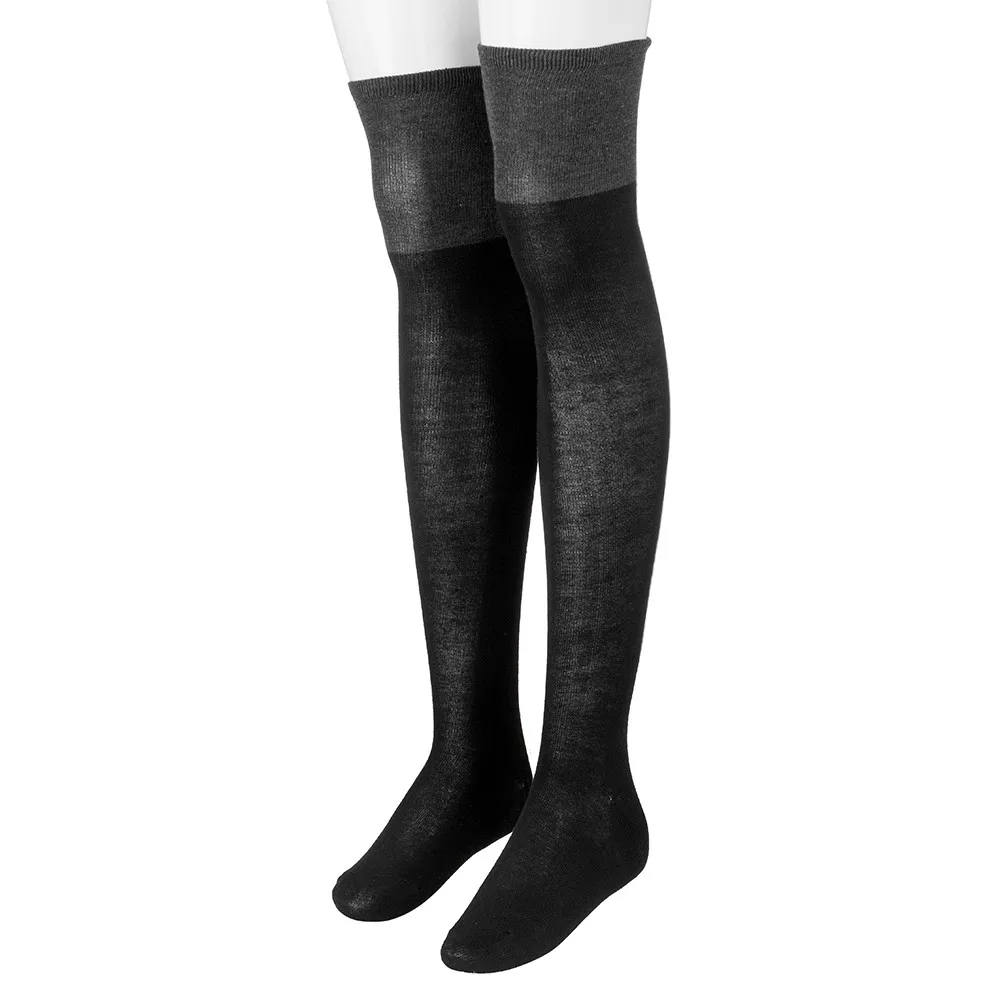 HSU Thigh High Over Knee High Socks Girls Womens New Autumn Christmas Stockings Tights chaussettes femme fantaisie harajuku