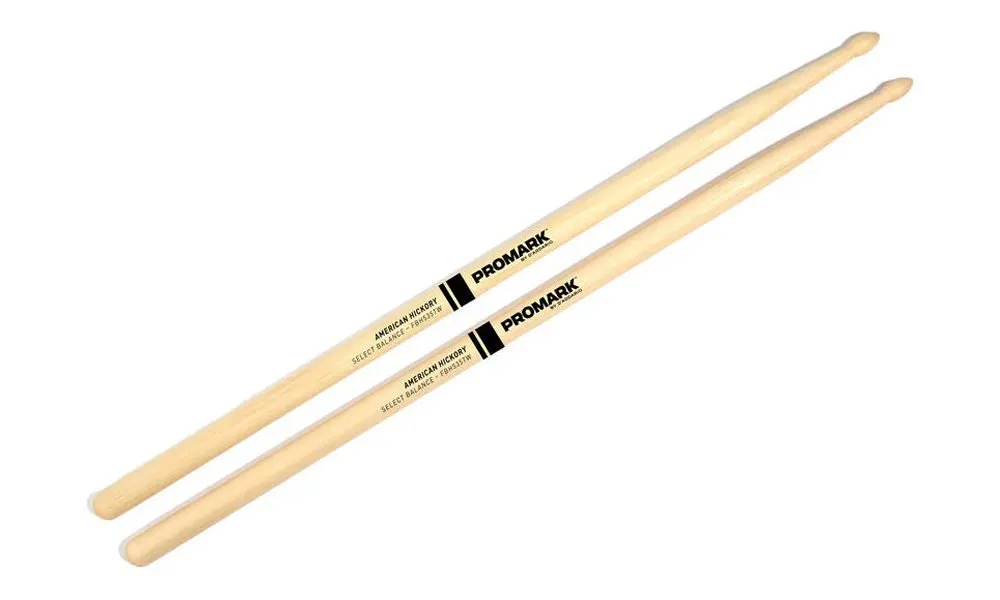 Promark от D'addario FBH535TW выберите баланс вперед баланс Hickory Tear Drop Sticks,. 53"(7A) Daddario