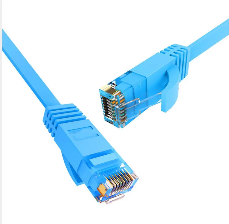 

6 types of Gigabit flat network cable super high speed 6 computer jumpers L25