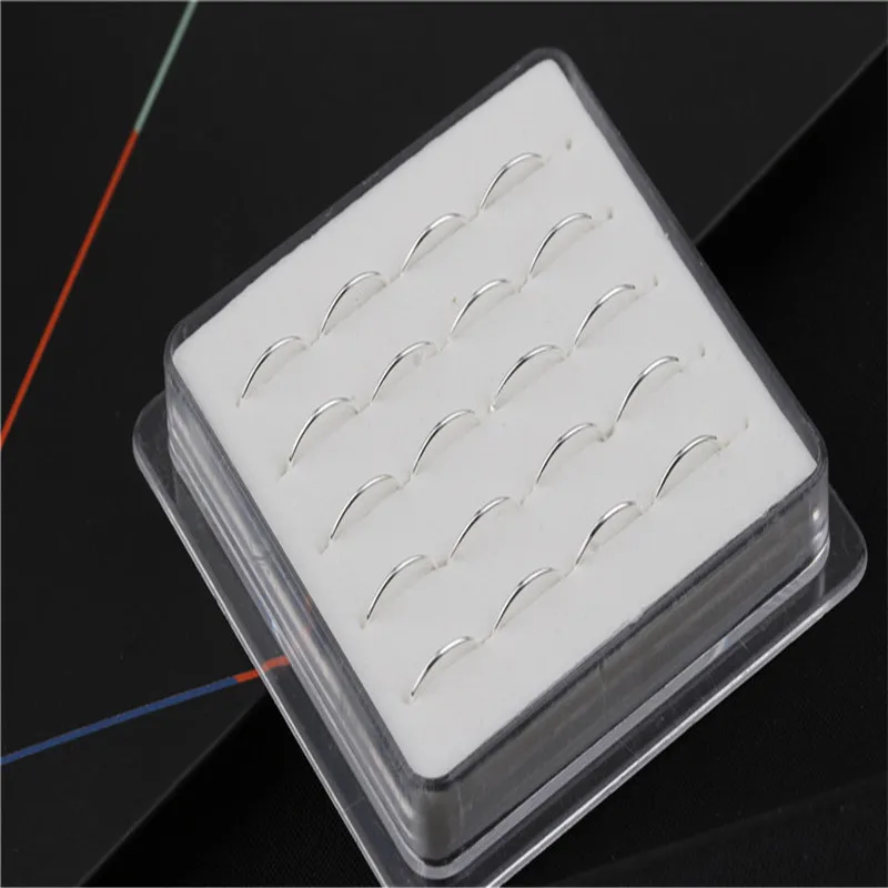 Nose Rings Piercing Jewelry Nose Studs Body Piercing Jewelry Body Jewelry 20pcs Rounded Women Nose Ring Fashion Personality Nose Nail & Rings For Both Men Bijoux Jewelry Gift