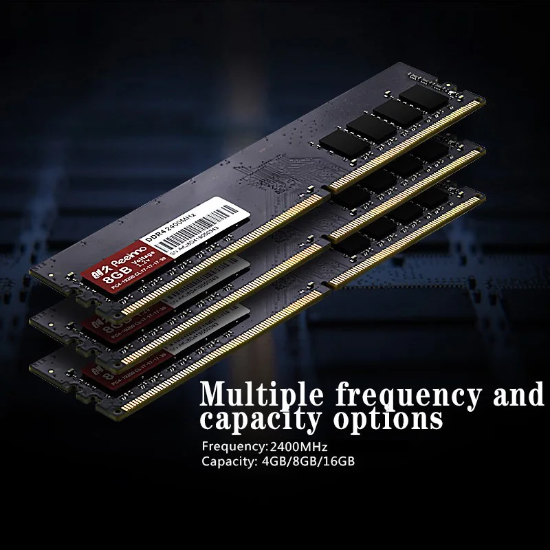 Reeinno оперативная Память DDR4 4 ГБ 8 ГБ 2400 МГц 1,2 в 288pin PC4-19200 17-17-17-39 CL = 17 интерфейс высокоскоростной Одиночный модуль оперативной памяти для рабочего стола