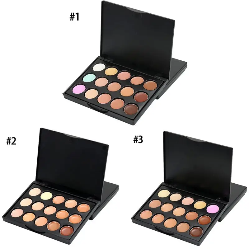 Concealer Professional Palettes 15 Colors Facial Makeup Foundation Face