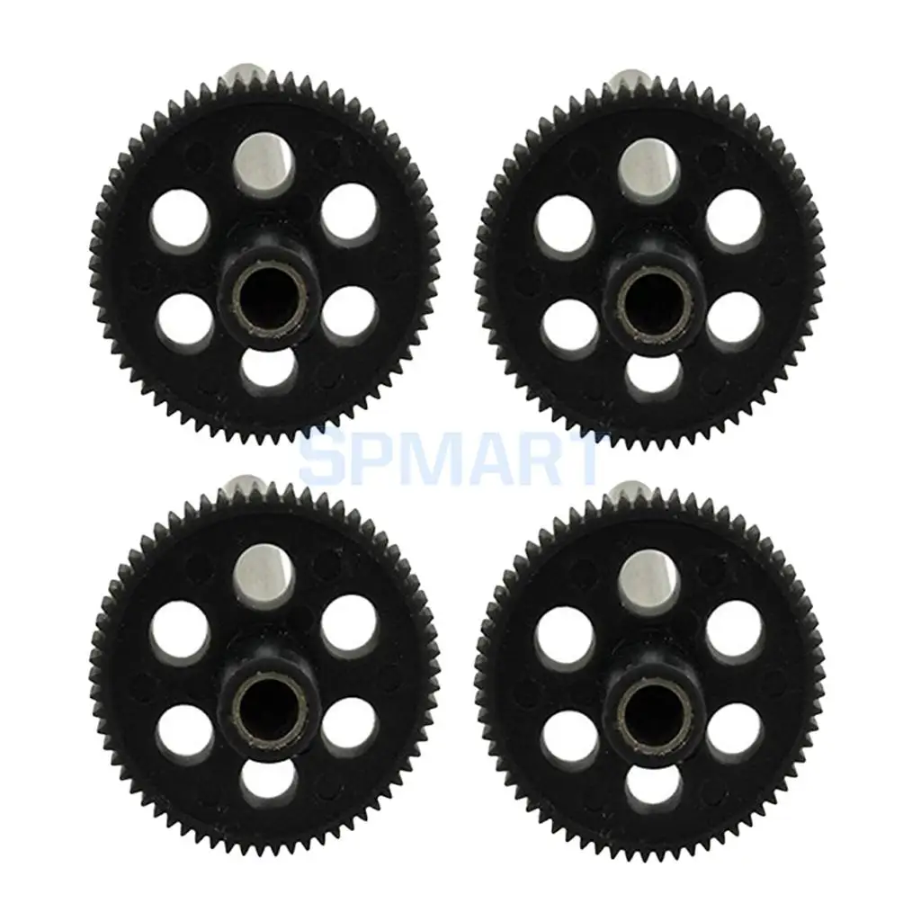 4PCS Large/Big Gear with Spindle for JJRC H8C H12C DFD F181 F183 RC Drone Quadcopter Helicopter Spare Parts