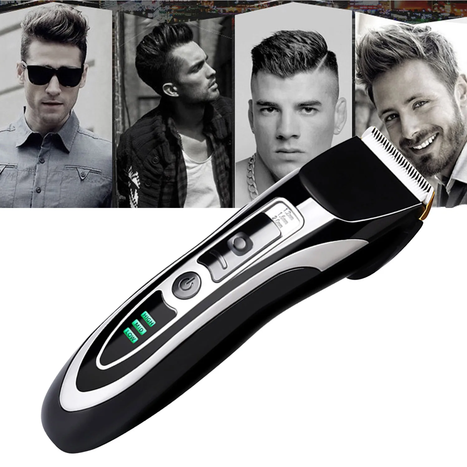 

Portable Hair Clippers Beard Trimmers Haircut Tools Kit for Men Birthday Fathers Valentines New Years Day Gifts