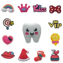 5 шт./лот, милый ребенок, стиль, ПВХ, обувь, амулеты, аксессуары для обуви, сделай сам, украшение для обуви для croc jibz, дети, любимый милый Рождественский подарок