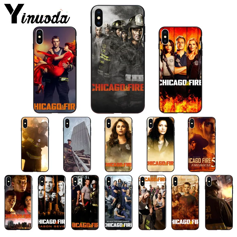 

Yinuoda Chicago Fire TV show High Quality Phone Case for Apple iPhone 8 7 6 6S Plus X XS MAX 5 5S SE XR Mobile Cases