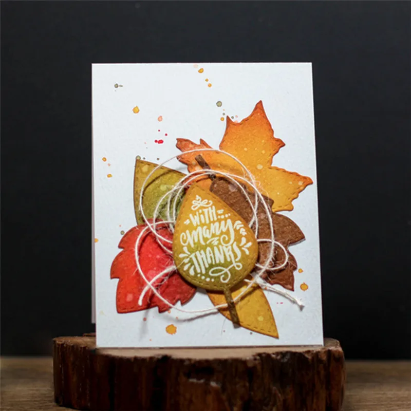 

Eastshape Maple Leaves Metal Cutting Dies for Scrapbooking Craft Embossing Stencil Card Decoration Die Cut