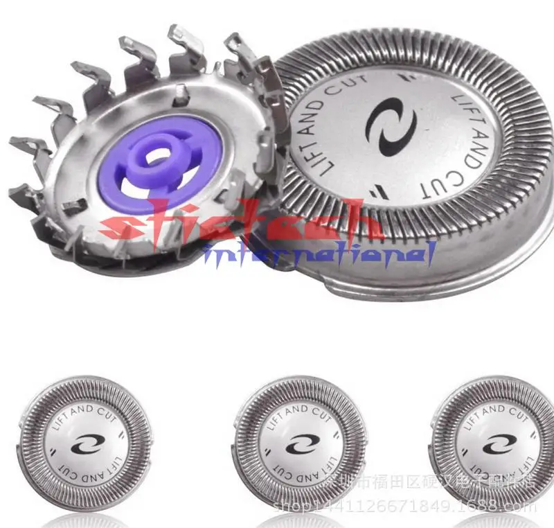 

by ems or dhl 100Pcs/lot Replacement Shaver Head HQ56 HQ55 HQ442 HQ300 HQ6 HQ916 with double knife