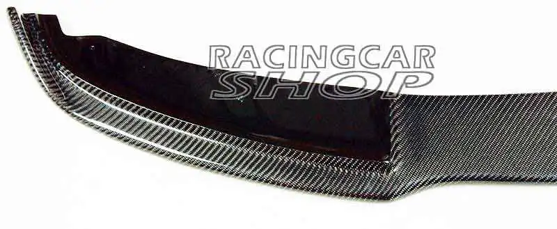 H style CARBON FIBER FRONT BUMPER LIP SPOILER for BMW E87 HATCHBACK 120i 130i 1-SERIES