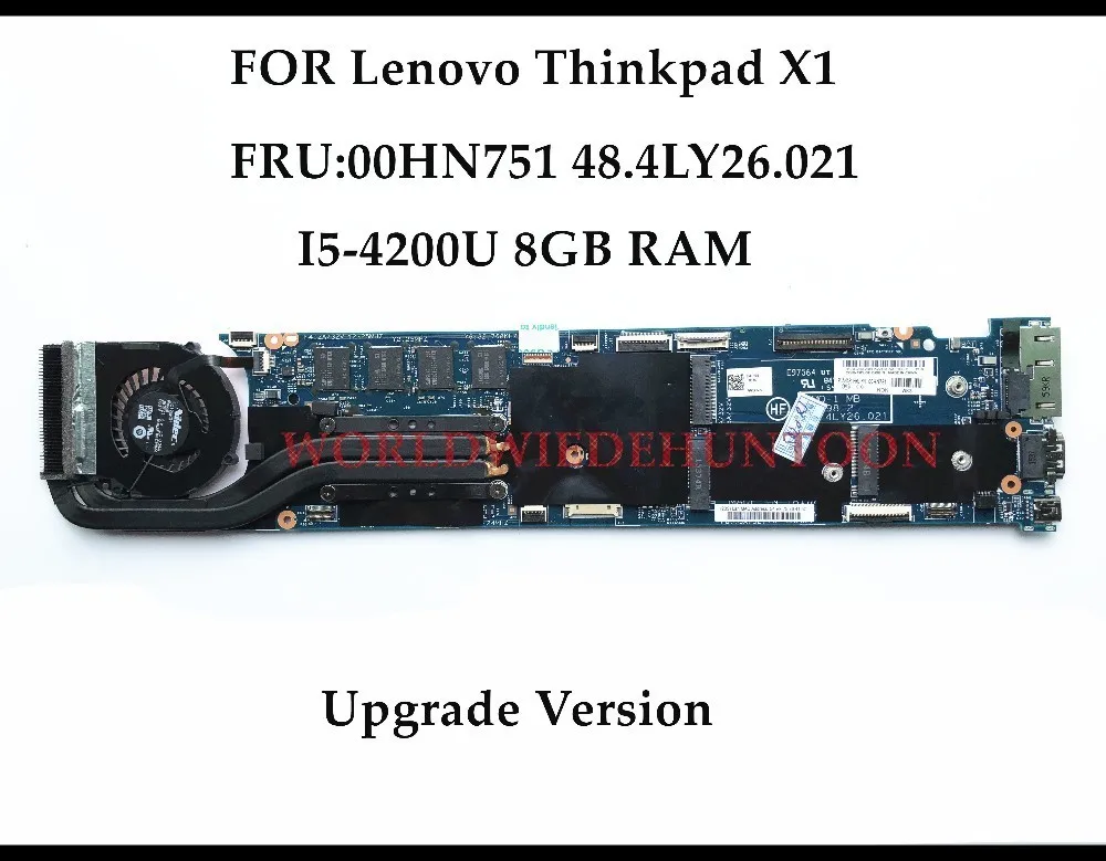 Высококачественная 48.4ly26. 021 для Lenovo Thinkpad X1 карбоновая материнская плата ноутбука