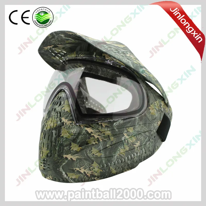

SPUNKY Outdoor CS Full Face Airsoft Mask Paintball Mask with Visor Protection