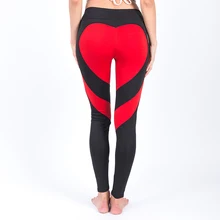 Sexy Heart-Shaped Hips Push Up Leggings Women Sport Leggings Fitness Yoga Pants Female Trousers Gym Clothing Running Tights