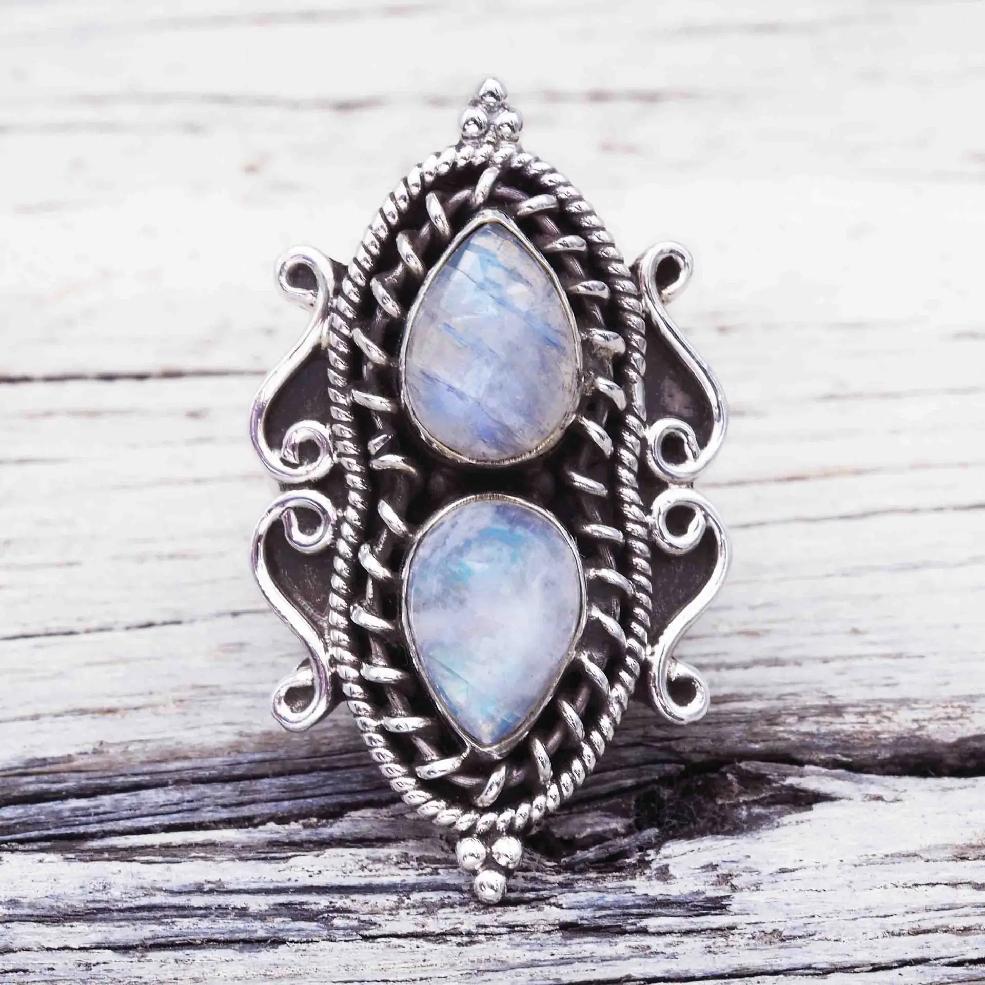 Double_Tribal_Moonstone_Ring._