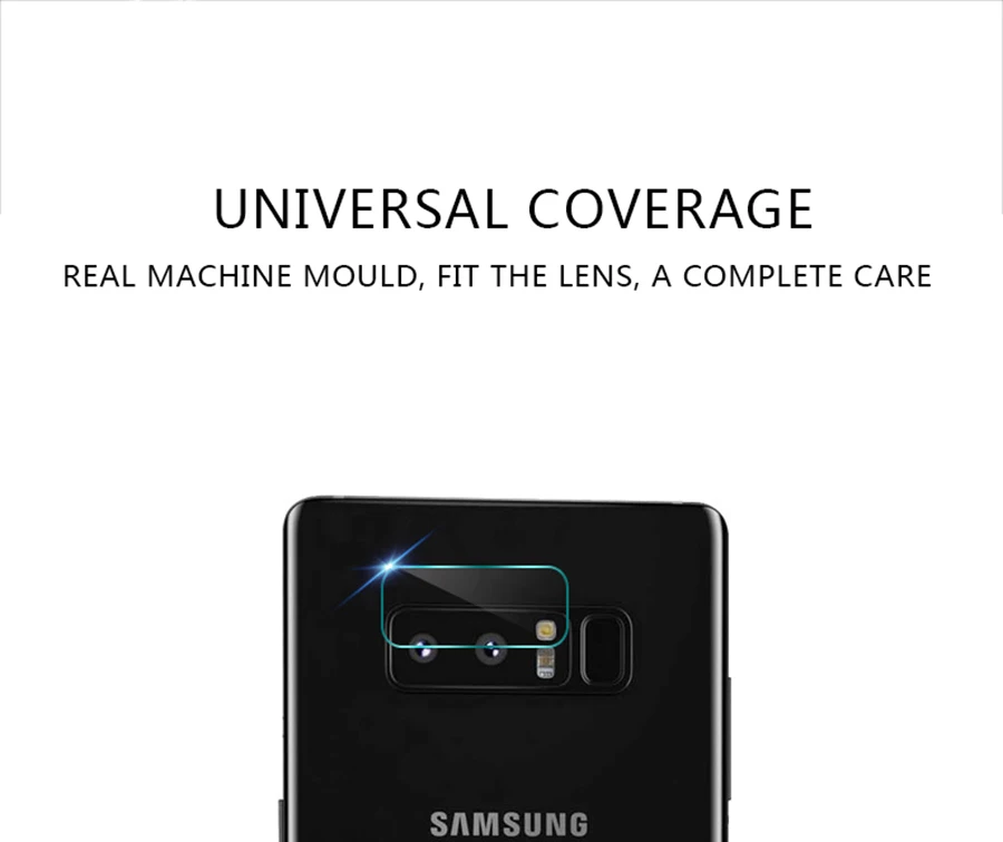 2PCS Back Camera Lens Film Tempered Glass Protector For Samsung Galaxy S8 Plus S8 Note 8 HD Back Lens Screen Protective Cover (2)