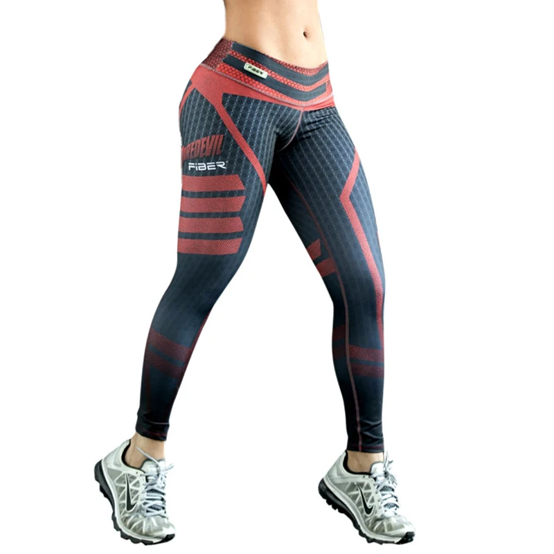 2017 Women Sport Pants New Printed Slim Fit Yoga Fitness Running Trousers Outdoor Sweatpants Military Joggers Leggings pantalon