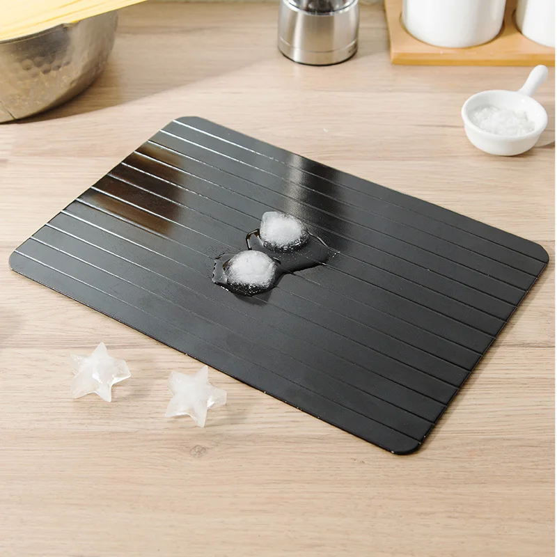 Fast Defrosting Tray Thaw Frozen Food Meat Fish In Minutes Home defrosting tray No Electricity Chemicals Microwave Fast Defrosting Tray Thaw Frozen Food Meat Fish In Minutes Home defrosting tray No Electricity Chemicals Microwave