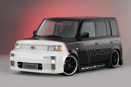 Для Toyota Scion BB XB NCP XP30 (2004 2005) FRP стекловолокно JP накладка фары/передний гриль (Facelifted)