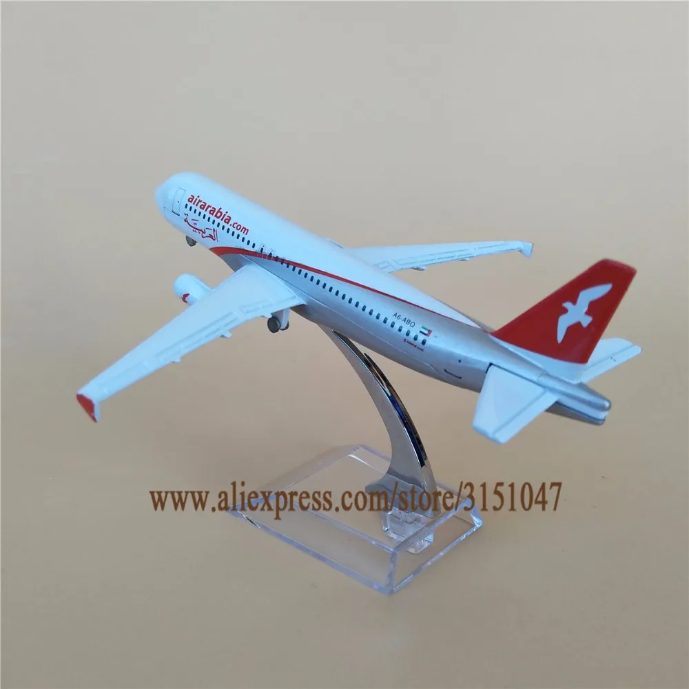 

Air Arabia Airlines Airbus 320 A320 Airarabia Airplane Model Alloy Metal Model Plane Diecast Aircraft 16cm Gift