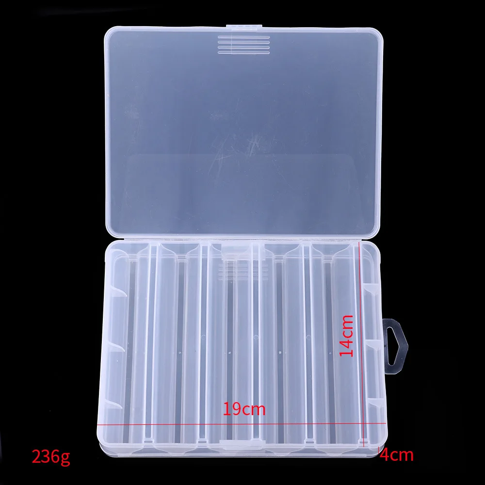 Fishing Lure Box Double Sided Tackle Box Multifunctional Fishing Box Accessories Box Minnows Bait Fishing Tackle Container