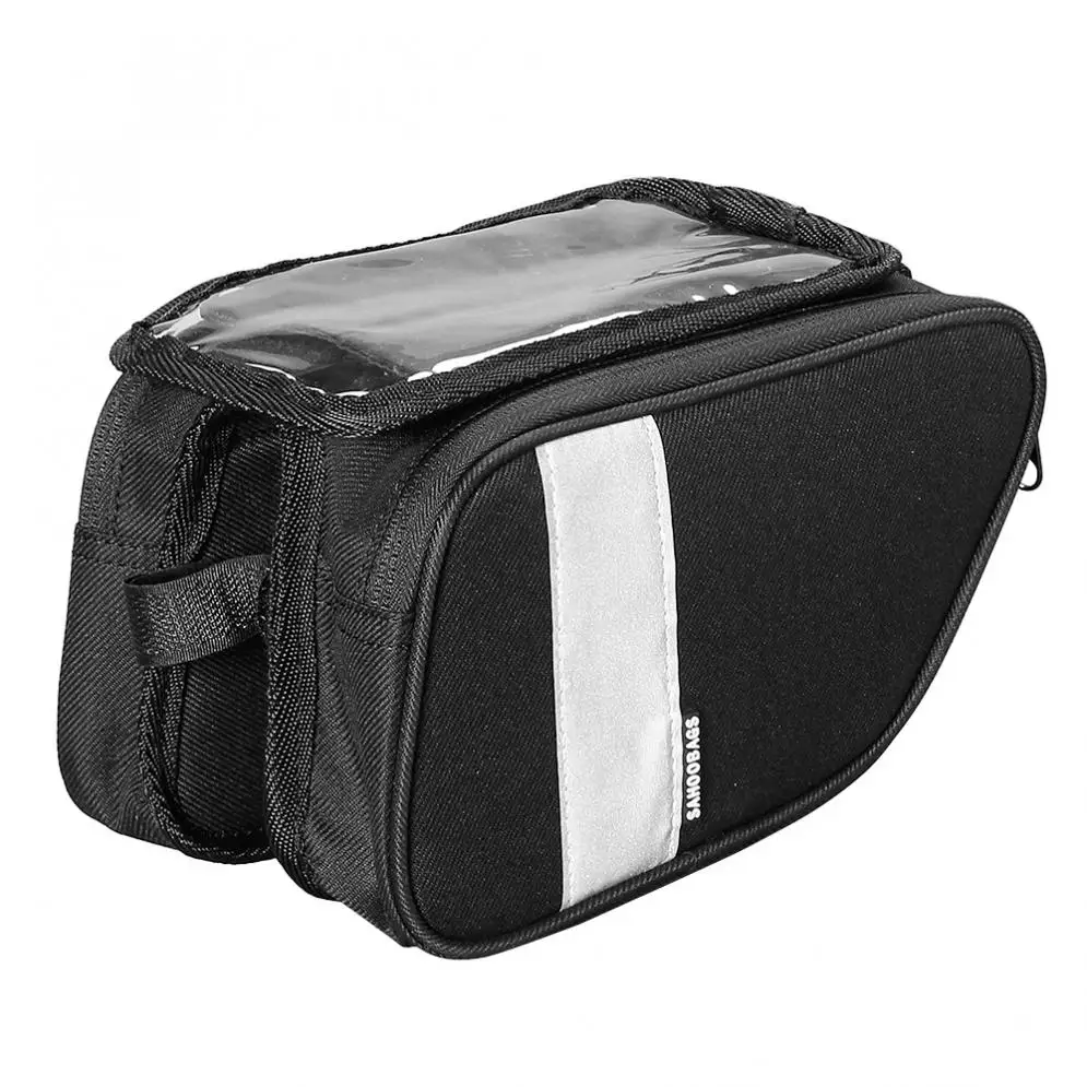 

Cycling Bicycle Bike Front Frame Bag Cell Mobile Phone Bag Case Holder Case Pannier 6.5in Phone