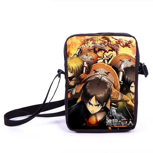Anime Attack on Titan Mini Messenger Bag Schoolbag